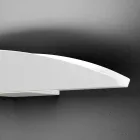 Applique murale en aluminium recyclable, disponible en plusieurs couleurs - Mila Viadurini