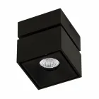 Applique Murale Led Décorative en Aluminium Blanc ou Noir pour Intérieur - Vernon Viadurini