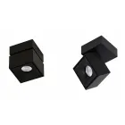 Applique Murale Led Décorative en Aluminium Blanc ou Noir pour Intérieur - Vernon Viadurini