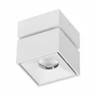 Applique Murale Led Décorative en Aluminium Blanc ou Noir pour Intérieur - Vernon Viadurini