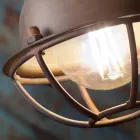 conception Applique et trois spots en céramique et métal Lacey Viadurini