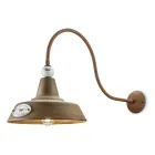 Applique murale design industriel en fer et céramique faite à la main - Grunge Viadurini