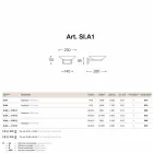 Appliques laiton coulé de verre antique Enthousiaste Viadurini