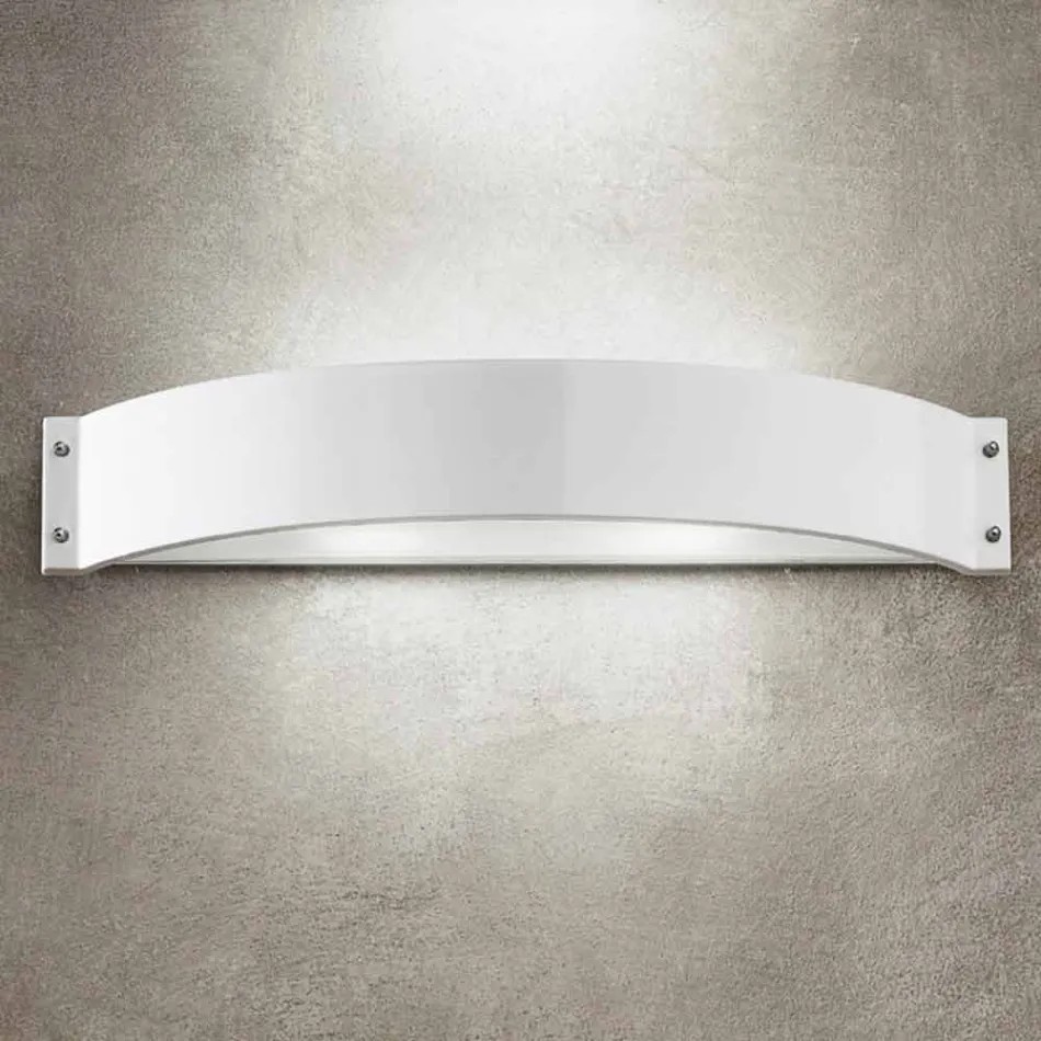 Grès de mur en céramique blanche Glamour Aldo Bernardi Viadurini