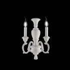 Appliques murales en bois fabriquées en Italie pour la décoration intérieure - Florence Viadurini