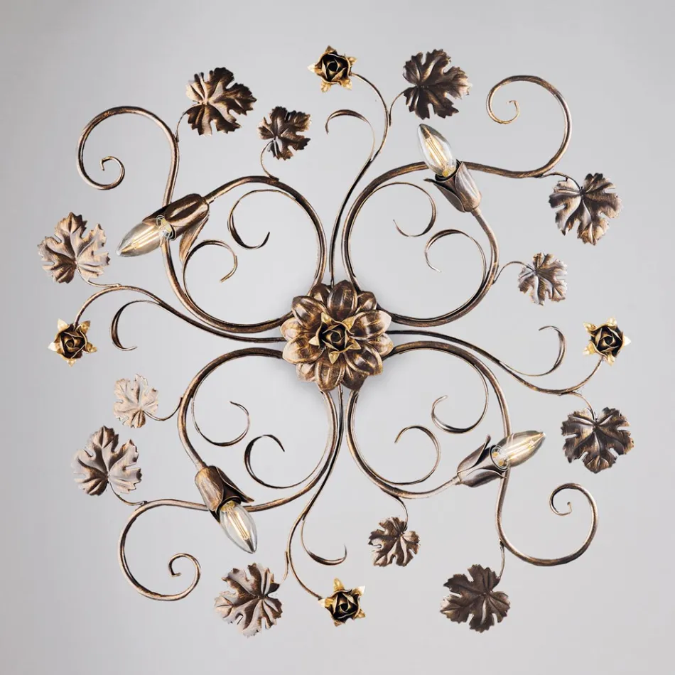 Applique murale LED en métal chromé pour un éclairage élégant et fonctionnel – Fiore Viadurini