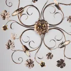 Applique murale LED en métal chromé pour un éclairage élégant et fonctionnel – Fiore Viadurini