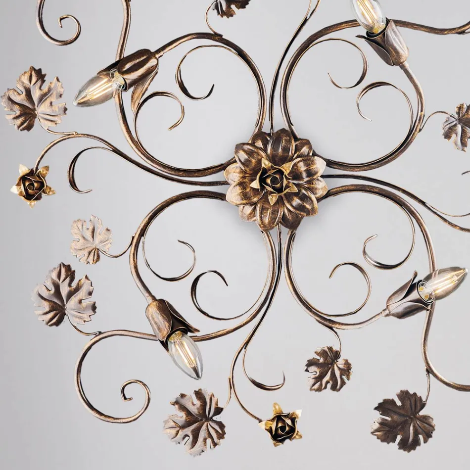 Applique murale LED en métal chromé pour un éclairage élégant et fonctionnel – Fiore Viadurini