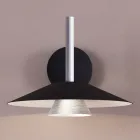 Appliques murales en métal aux finitions variées, fabriquées en Italie - Mira Viadurini