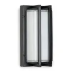 Applique murale vintage en laiton, douille E27, éclairage d'ambiance, fabriquée en Italie - Cristal Viadurini