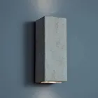 Smith - Applique murale d'extérieur LED Toscot en faïence design H 24 cm Viadurini