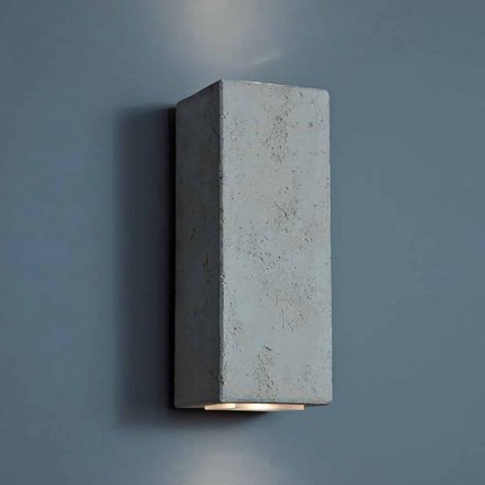 Smith - Applique murale d'extérieur LED Toscot en faïence design H 24 cm Viadurini