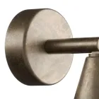 Applique d'extérieur en fer et verre fabriquée en Italie - Nuageux Viadurini