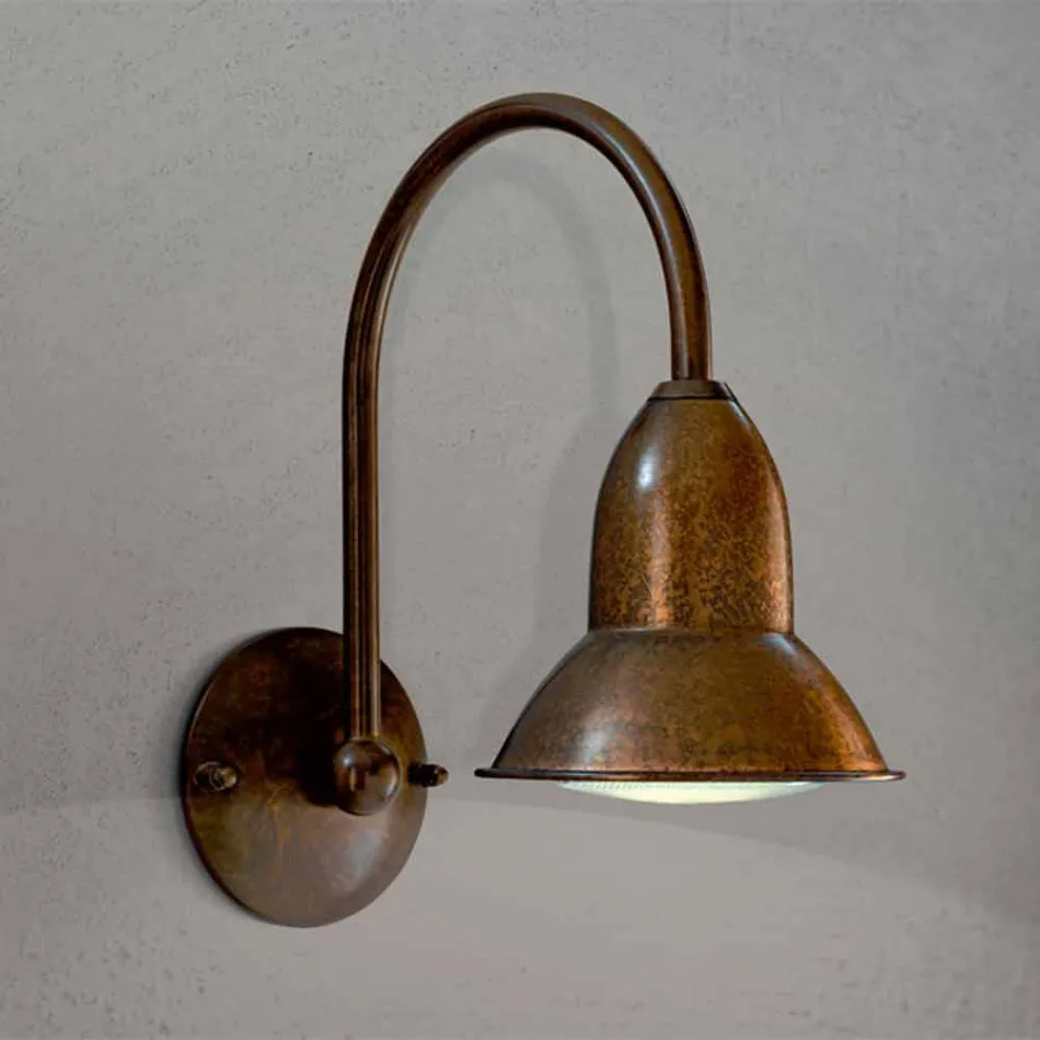 Outdoor Wall finition laiton nickelé Jasmine Viadurini