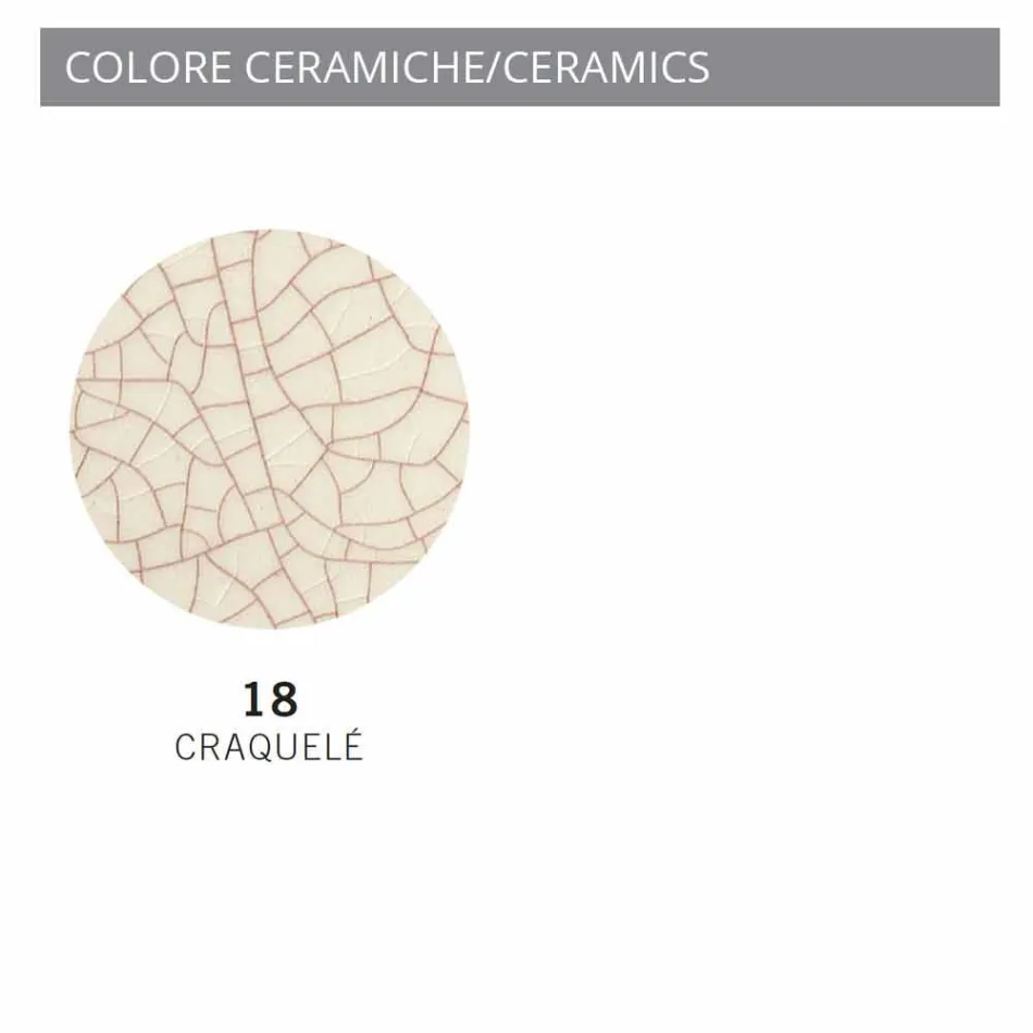 Applique en métal de style industriel et céramique Ferroluce Viadurini