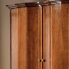 Armoire en bois classique avec 2 portes et 3 tiroirs Made in Italy - Luxury Viadurini