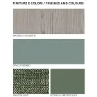 Meubles de chambre à coucher de luxe fabriqués en Italie à 5 éléments - Cristina Viadurini