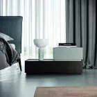 Meubles de chambre à coucher avec 7 éléments de style moderne fabriqués en Italie - Polynésie Viadurini
