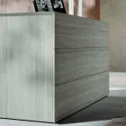 Meubles de chambre double avec 4 éléments fabriqués en Italie - Lucania Viadurini