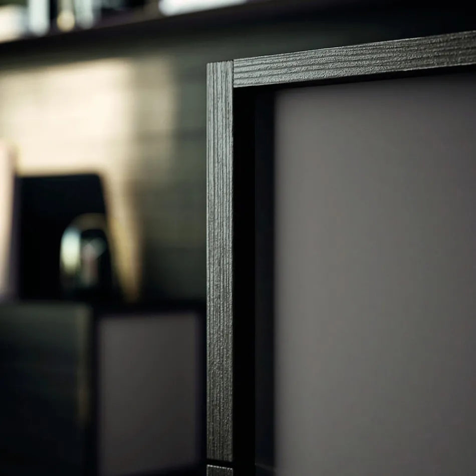 Meubles de chambre double avec 5 éléments fabriqués en Italie - Scampia Viadurini