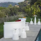 Comptoir de bar lumineux Slide Bar de style moderne fabriqué en Italie Viadurini