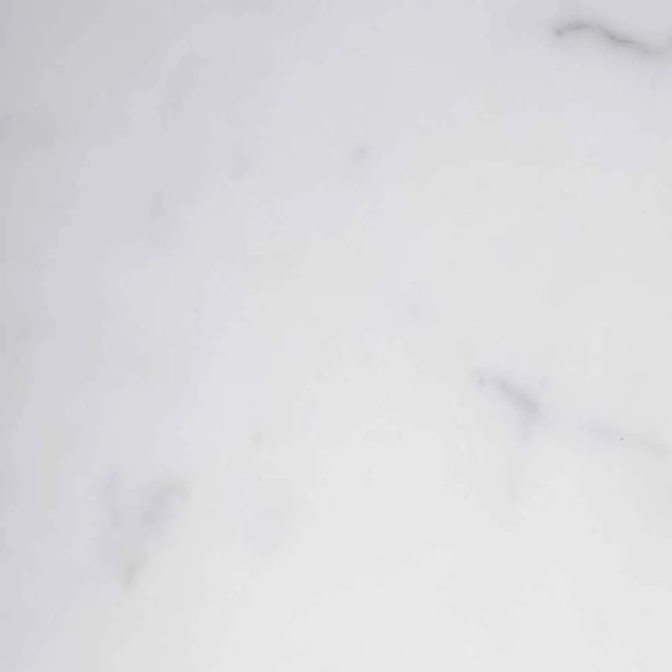 Verre Grappa en marbre blanc de Carrare fabriqué en Italie - Fergie Viadurini