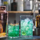 Verre à mélanger avec décoration excentrique Design de luxe 4 pièces - Destino Viadurini