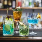 Verre à mélanger avec décoration excentrique Design de luxe 4 pièces - Destino Viadurini