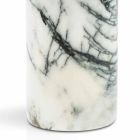 Porte-brosse à dents en verre en marbre Paonazzo Made in Italy - Limba Viadurini