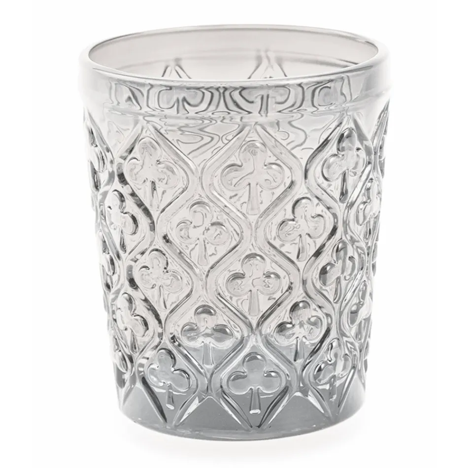 Verres à eau en verre coloré avec décorations arabesques 12 pièces - Maroc Viadurini