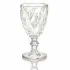 Verres à Vin Colorés en Verre Design Moderne 6 Pièces - Timon Viadurini