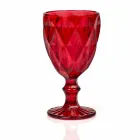 Verres à Vin Colorés en Verre Design Moderne 6 Pièces - Timon Viadurini
