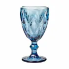 Verres à Vin Colorés en Verre Design Moderne 6 Pièces - Timon Viadurini