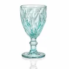 Verres à Vin Colorés en Verre Design Moderne 6 Pièces - Timon Viadurini