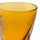 Verres à cocktail en verre coloré 6 pièces de design froissé - Sarabi Viadurini