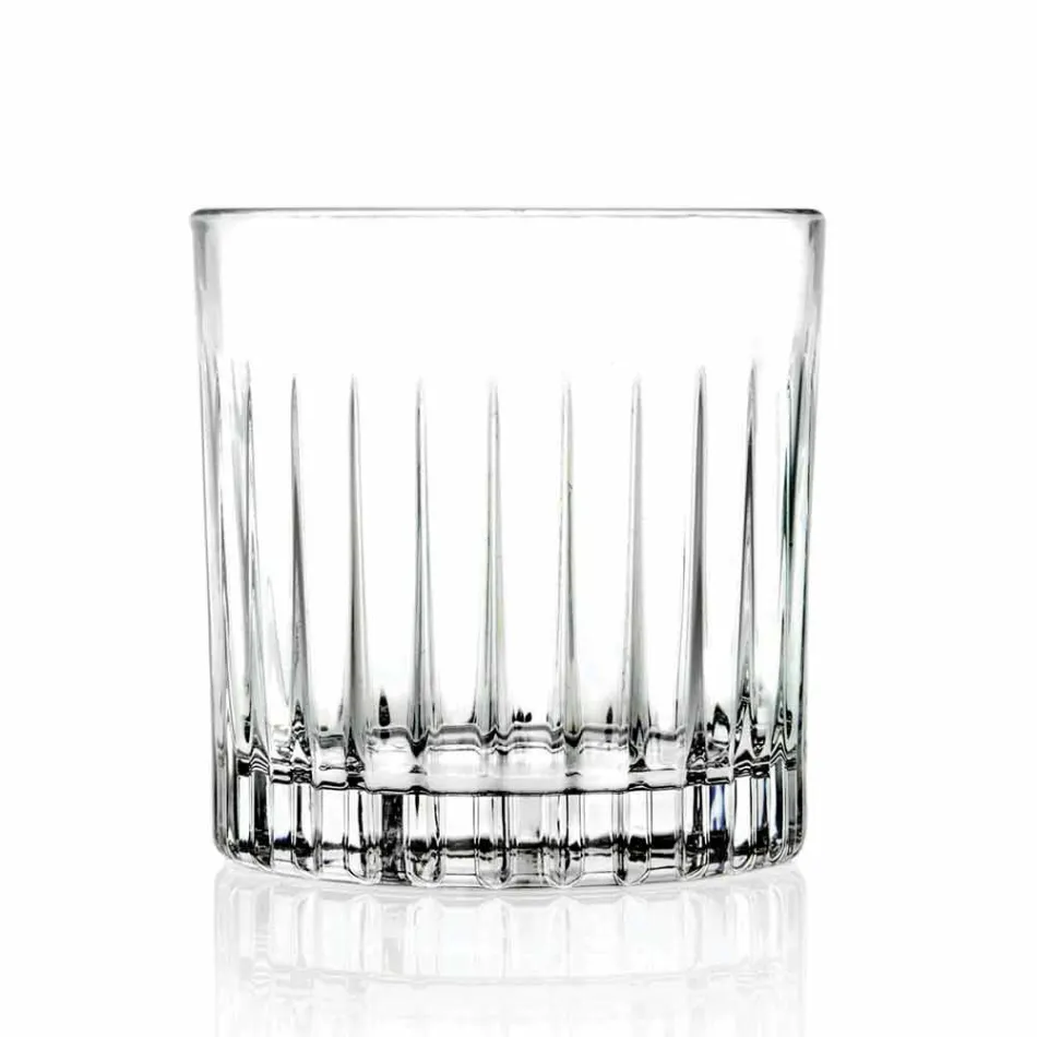 Verres Bas Double Old Fashioned Tumbler 12 Pièces Luxe - Senzatempo Viadurini