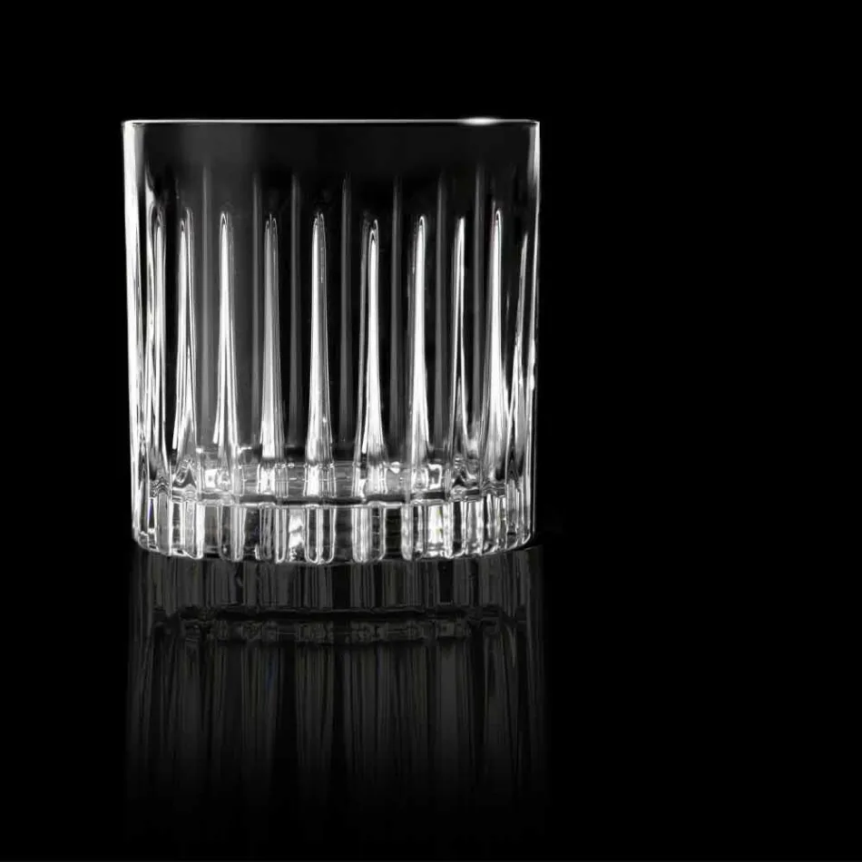 Verres Bas Double Old Fashioned Tumbler 12 Pièces Luxe - Senzatempo Viadurini