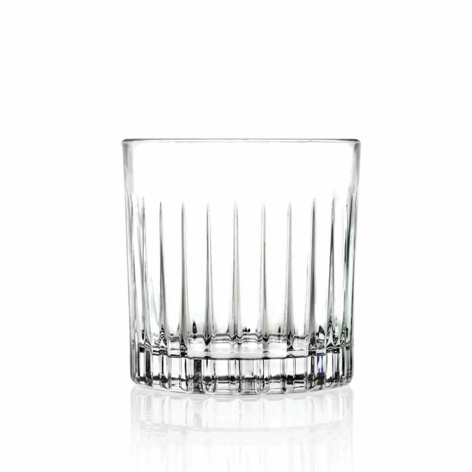 Lowball Tumbler Basso Old Fashioned Glasses pour Cockatil 12 Pièces - Senzatempo Viadurini