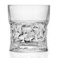 Verres Tumbler Bas en Eco Crystal Décoration Carrée 12 Pcs - Ritmo