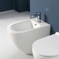 Bidet en céramique cyclonique monotrou Aralia au design moderne