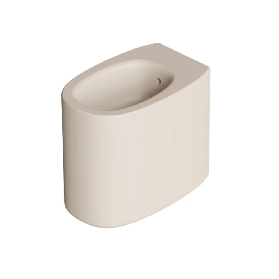 Bidet sur pied en céramique de différentes couleurs, fabriqué en Italie - Fille Viadurini