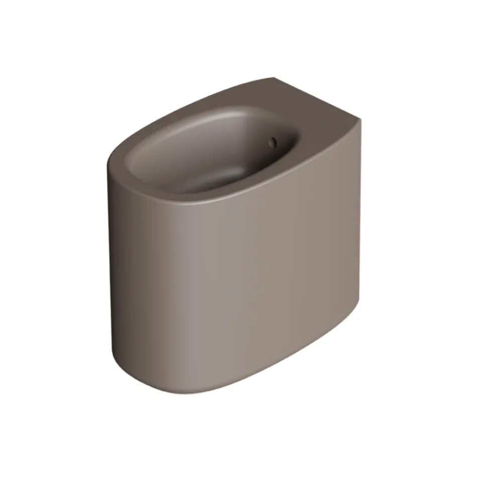 Bidet sur pied en céramique de différentes couleurs, fabriqué en Italie - Fille Viadurini