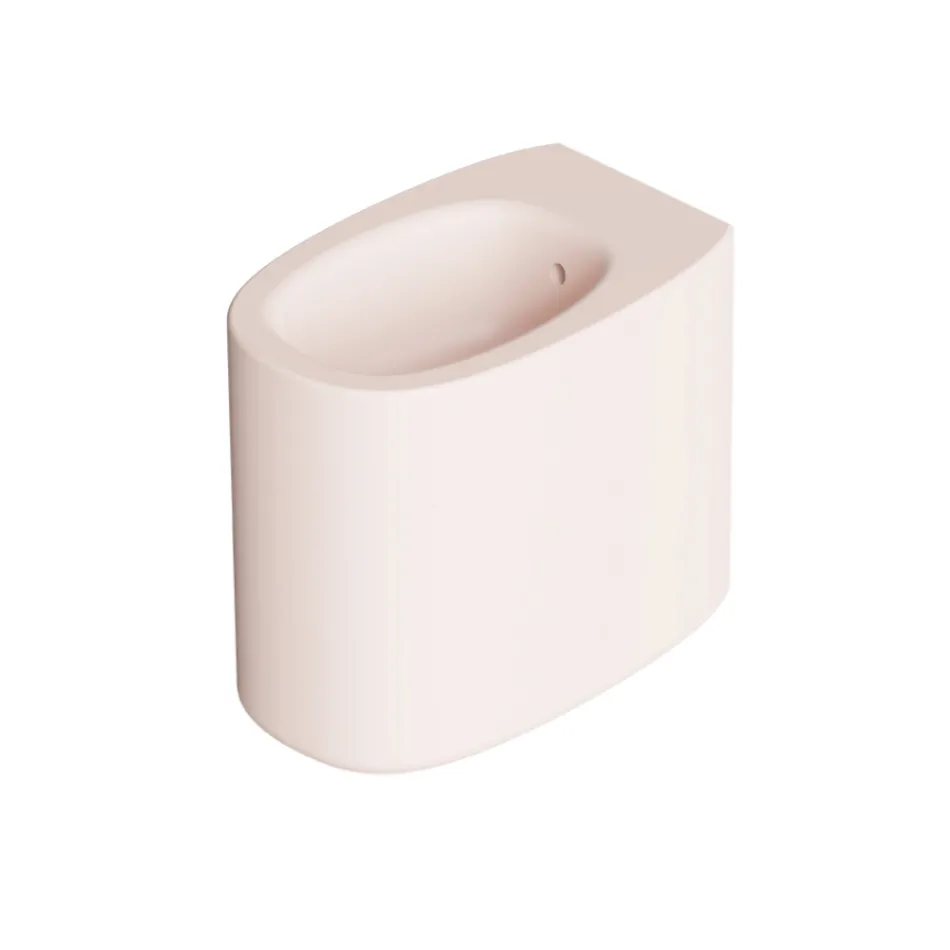 Bidet sur pied en céramique de différentes couleurs, fabriqué en Italie - Fille Viadurini