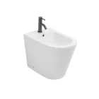 Bidet monotrou sur pied Salice en céramique blanche au design moderne et élégant Viadurini