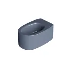 Bidet suspendu en céramique, disponible en plusieurs couleurs, fabriqué en Italie - Fille Viadurini