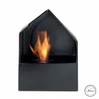 comptoir Biocamino au bioéthanol céramique et acier Curtis Viadurini