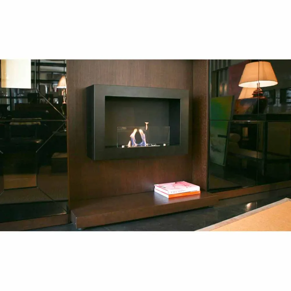 Biocamino mur Design moderne Blake Viadurini