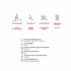 bioéthanol Biocamino mur moderne à la forme de la flamme Joseph Viadurini