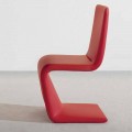 Bonaldo Venere chaise design moderne rembourrée cuir faite en Italie