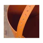 Sac à bois de chauffage en cuir Milo 100% Made in Italy Viadurini